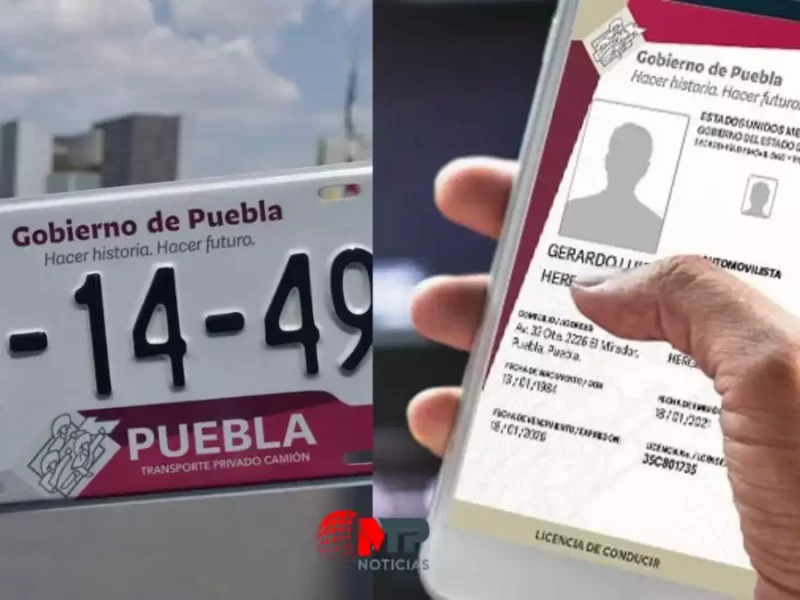 Licencia, control vehicular, placas en Puebla: estos son los costos en 2023
