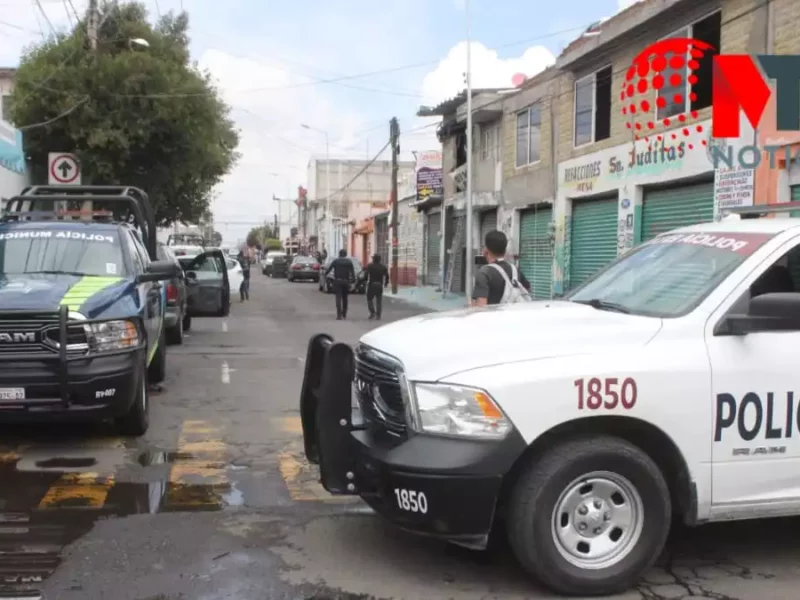 Operativo en la 49 Poniente Puebla