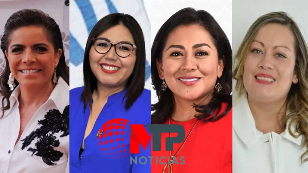 Ellas son las mujeres que quieren competir por la gubernatura de Puebla en 2024