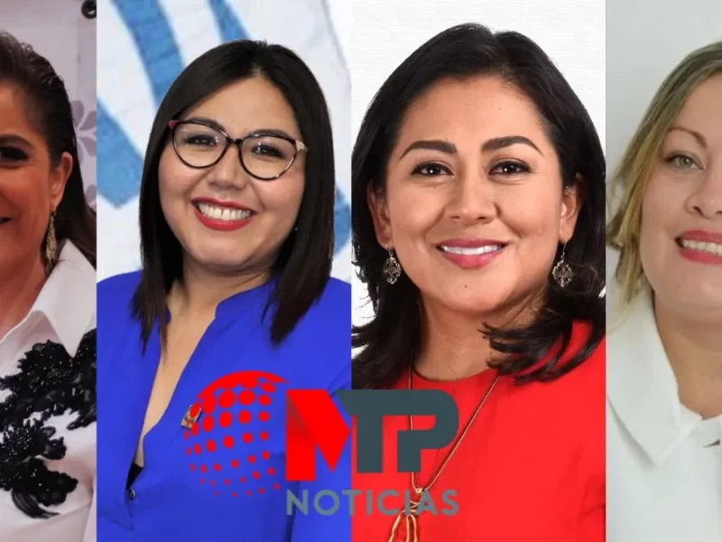 Ellas son las mujeres que quieren competir por la gubernatura de Puebla en 2024