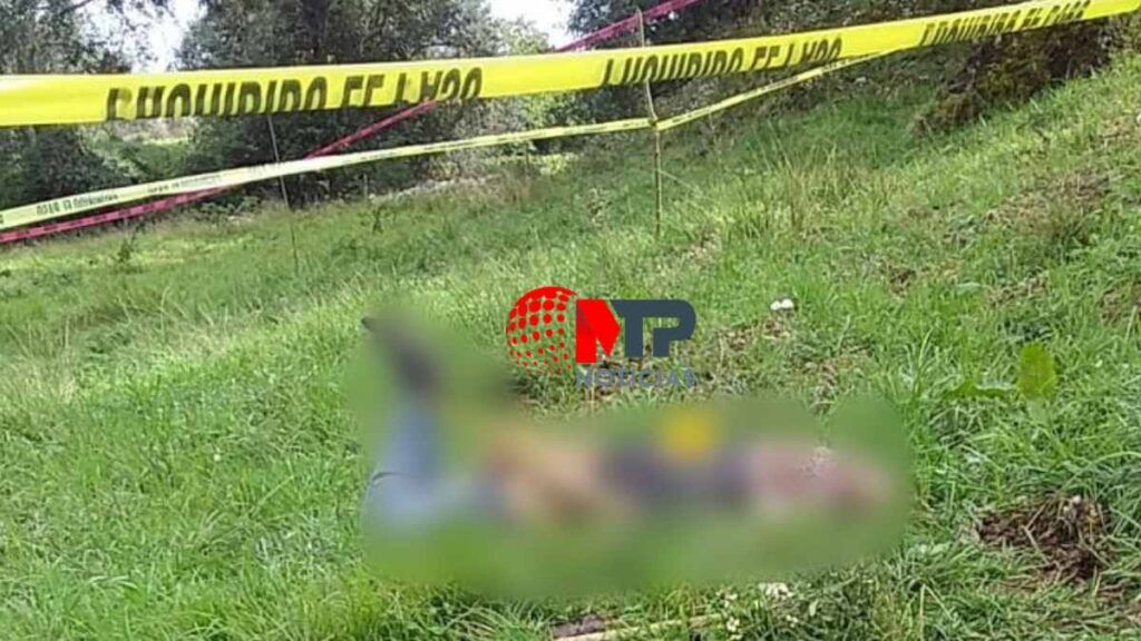 Hallan cadáver de hombre baleado y maniatado en Xiutetelco, Puebla