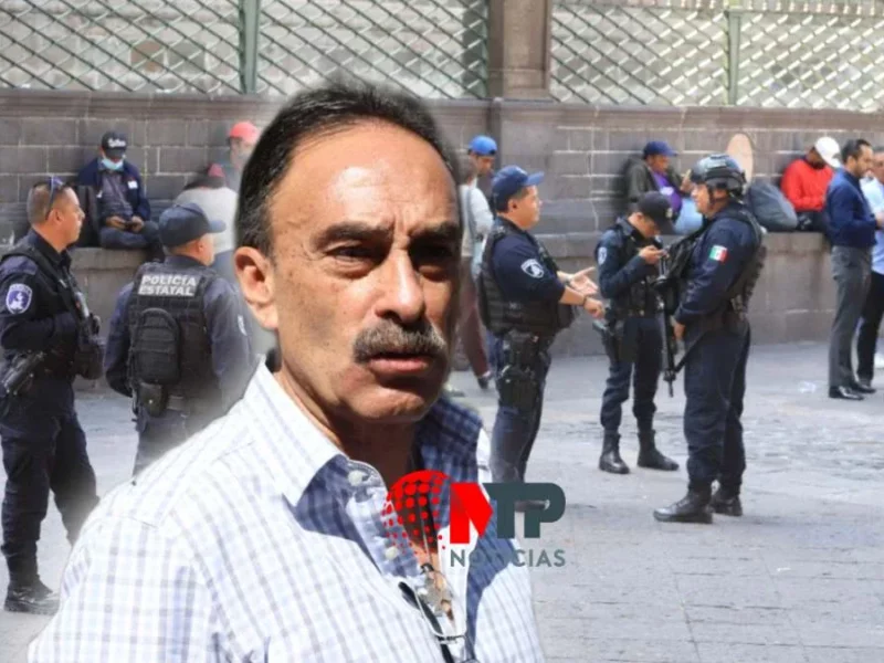 Jorge Cruz “andaba en yunquelandia”: Barbosa por no permitir templete en Zócalo de Puebla