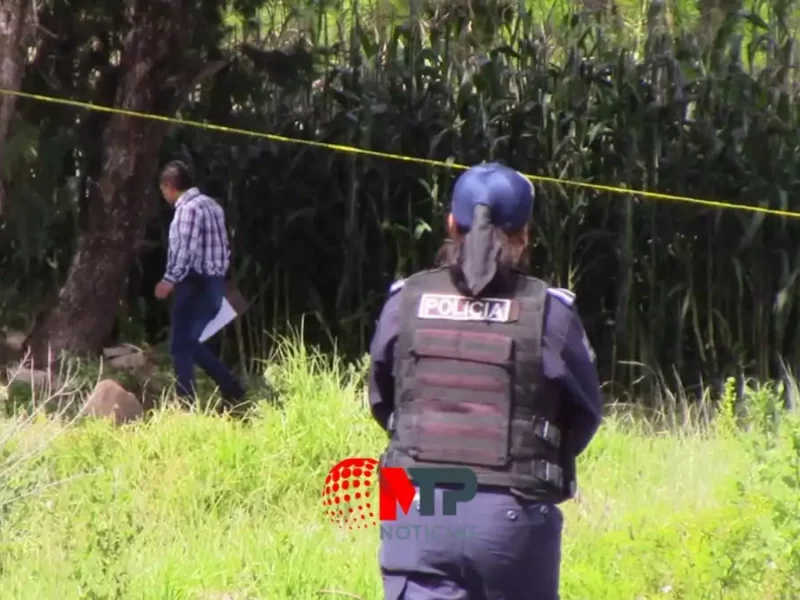 Hallan cadáver maniatado y encobijado en San Martín Texmelucan