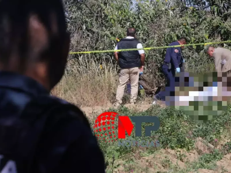 Hallan restos humanos en Teacalco, Tlaxcala