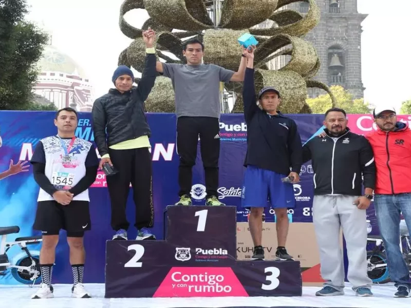 Medio Maratón de Puebla: participan dos mil 500 deportistas