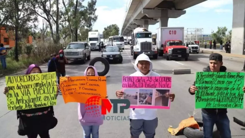 Pleito en la Central de Abasto Puebla esta es la razón del conflicto