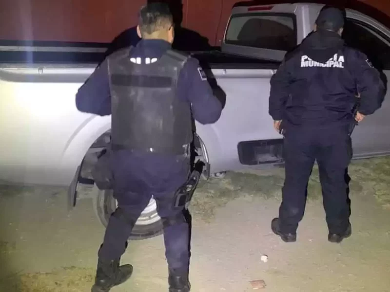 Recupera Policía de Amozoc vehículo robado