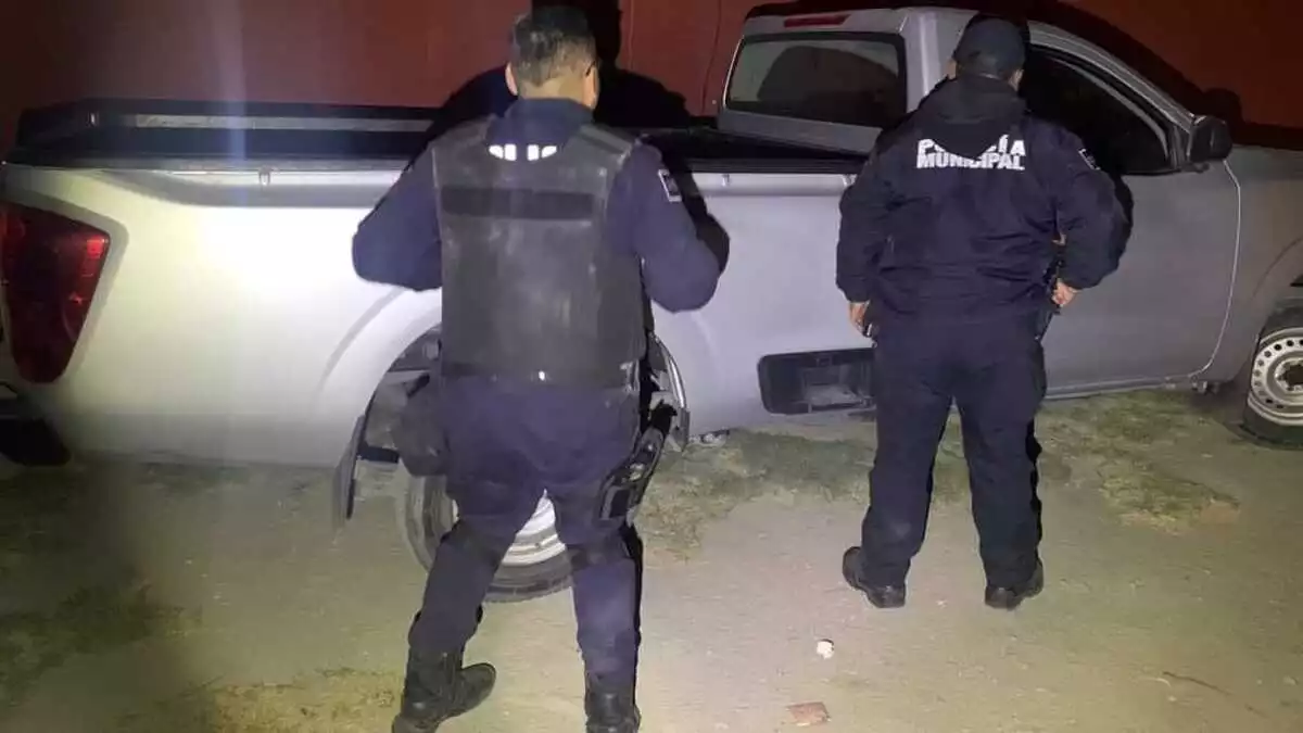 Recupera Policía de Amozoc vehículo robado