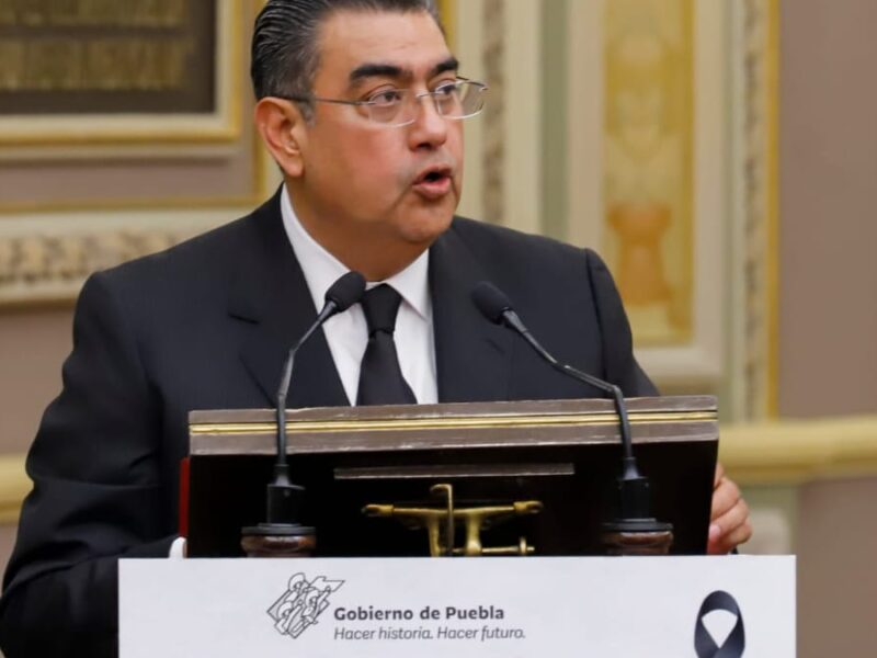 Sergio Salomón, el gobernador substituto en Puebla tras muerte de Barbosa