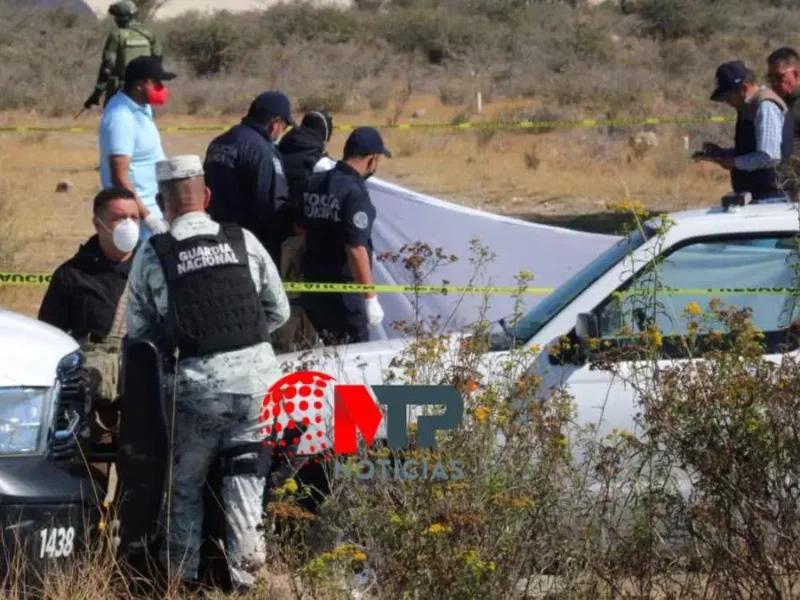 Encuentran dos cuerpos baleados y torturados en Tecali de Herrera, Puebla