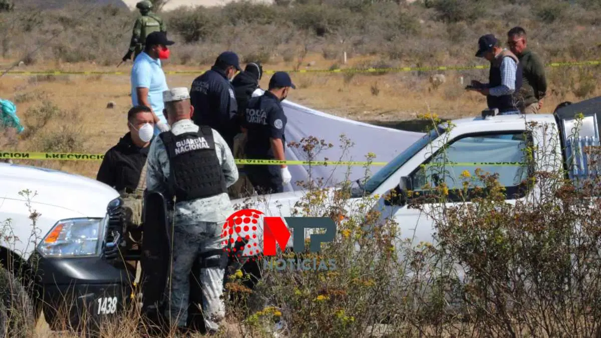 Encuentran dos cuerpos baleados y torturados en Tecali de Herrera, Puebla