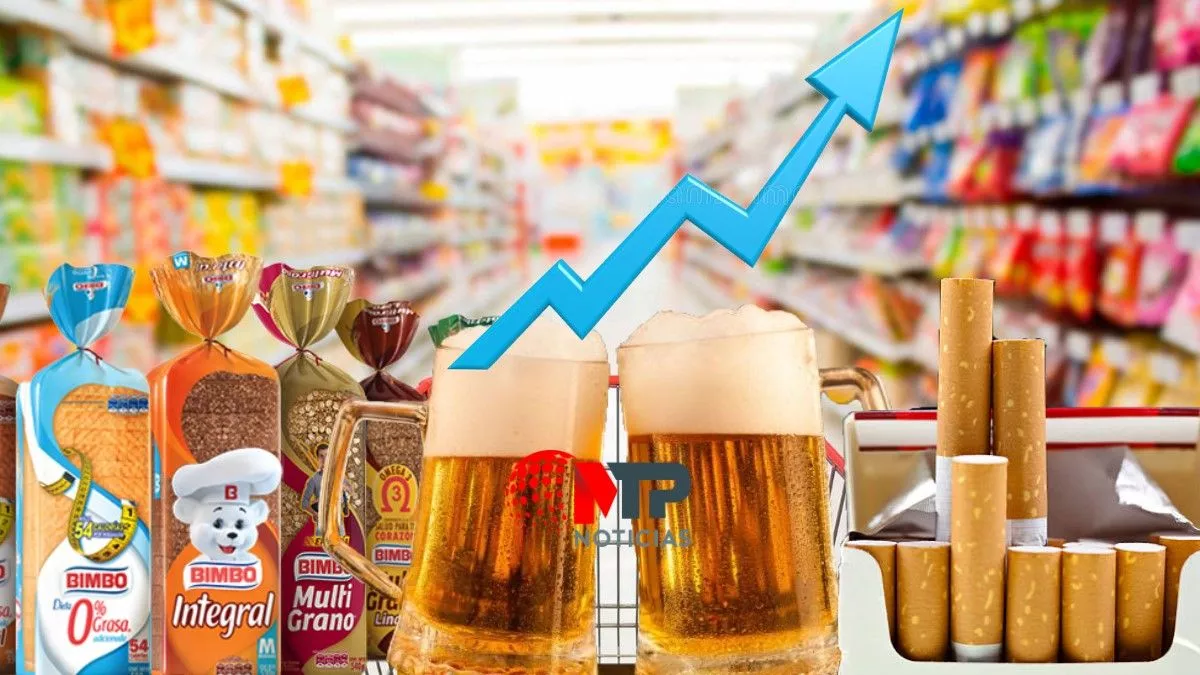 Bimbo, cerveza y cigarros aumentan sus precios: ¿cuánto costarán?