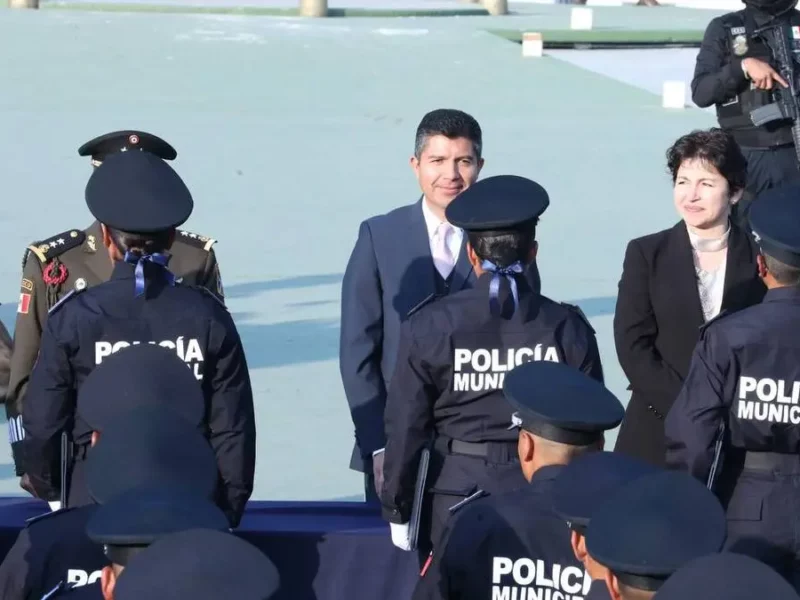 Gobierno de Eduardo Rivera suma 79 nuevos policías en Puebla capital