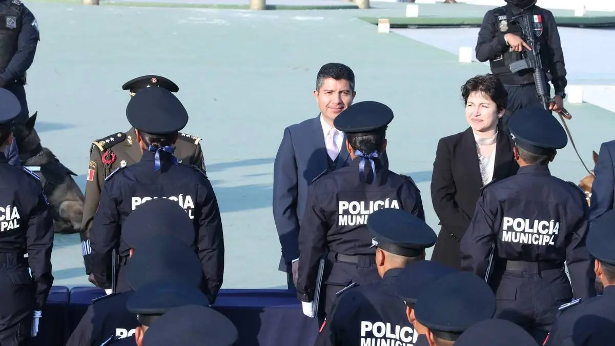 Gobierno de Eduardo Rivera suma 79 nuevos policías en Puebla capital