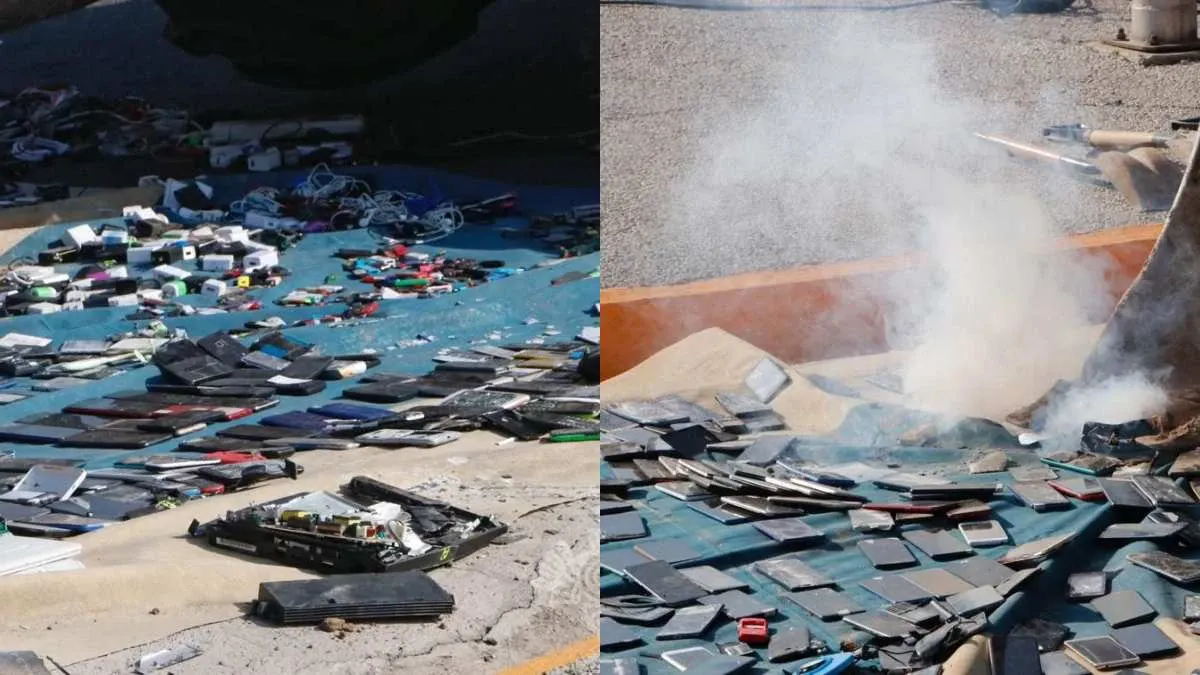 Golpe a reos en Puebla: les destruyen sus celulares, relojes inteligentes, videojuegos y más