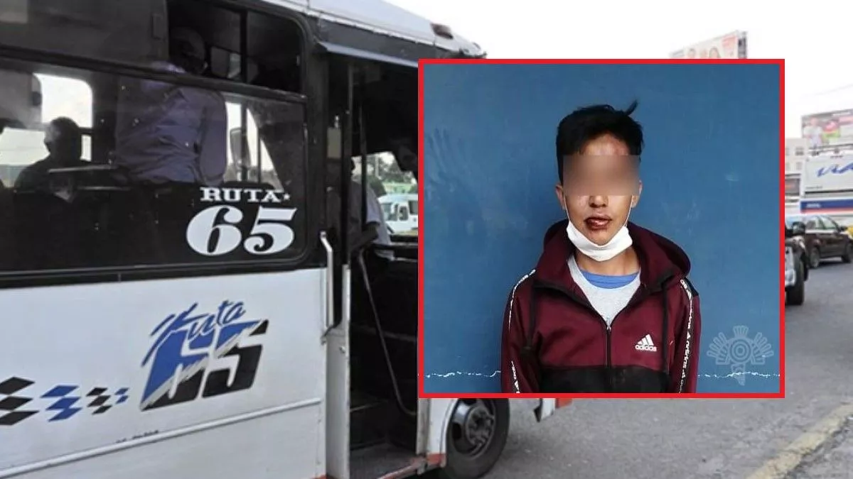 Cae José Luis por robo a pasajeros en ruta 65 en la México-Puebla