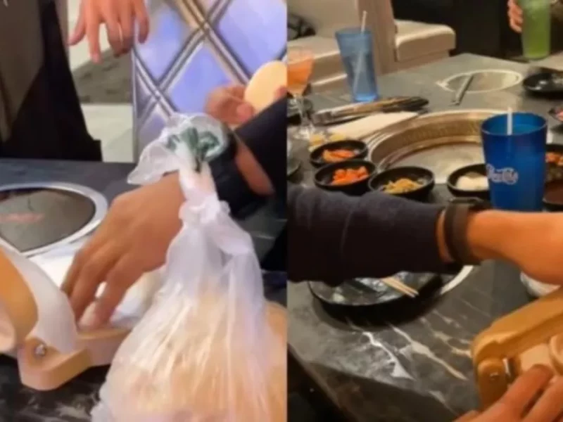 Mexicanos llevan masa a restaurante de Corea para hacer sus propias tortillas