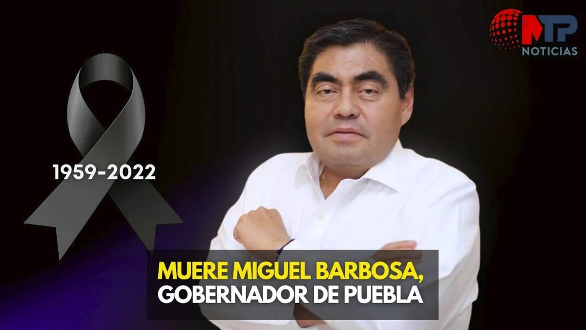 Muere Miguel Barbosa, gobernador de Puebla