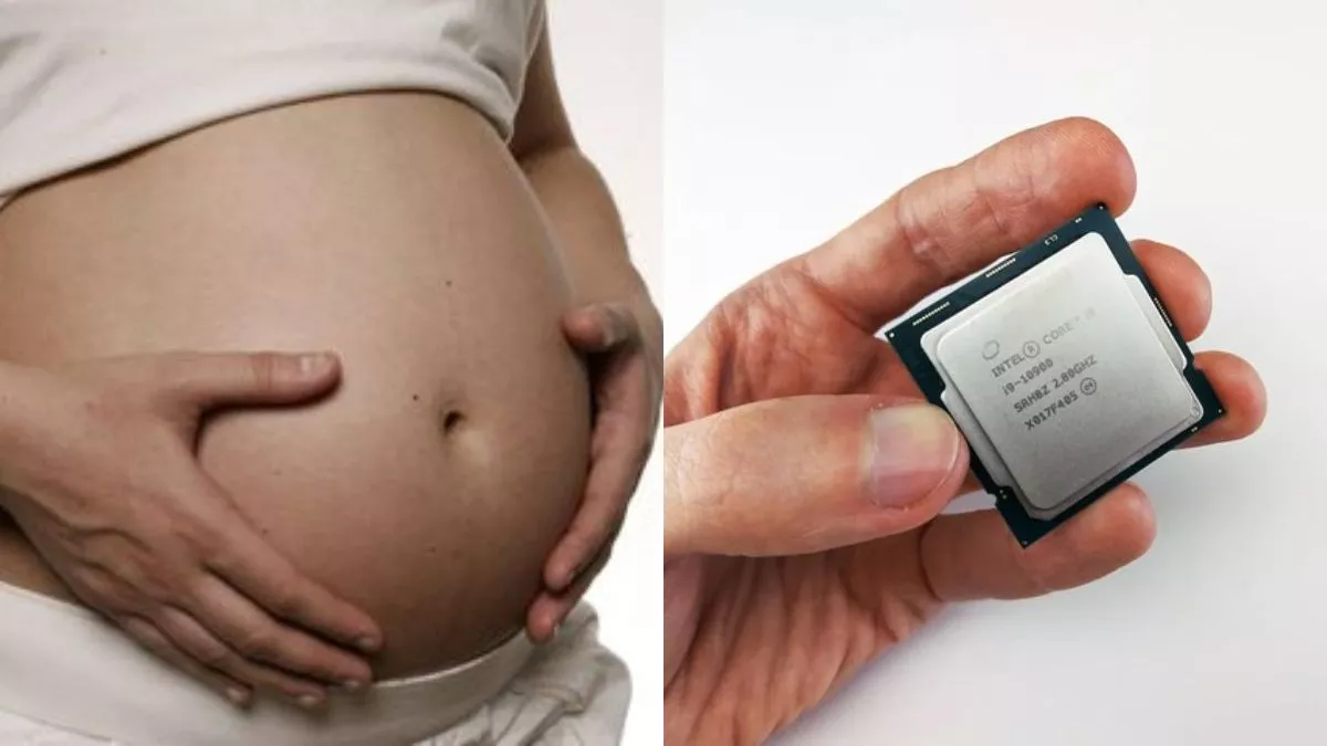 Finge estar embarazada para ingresar smartphones y procesadores al 'mercado negro'