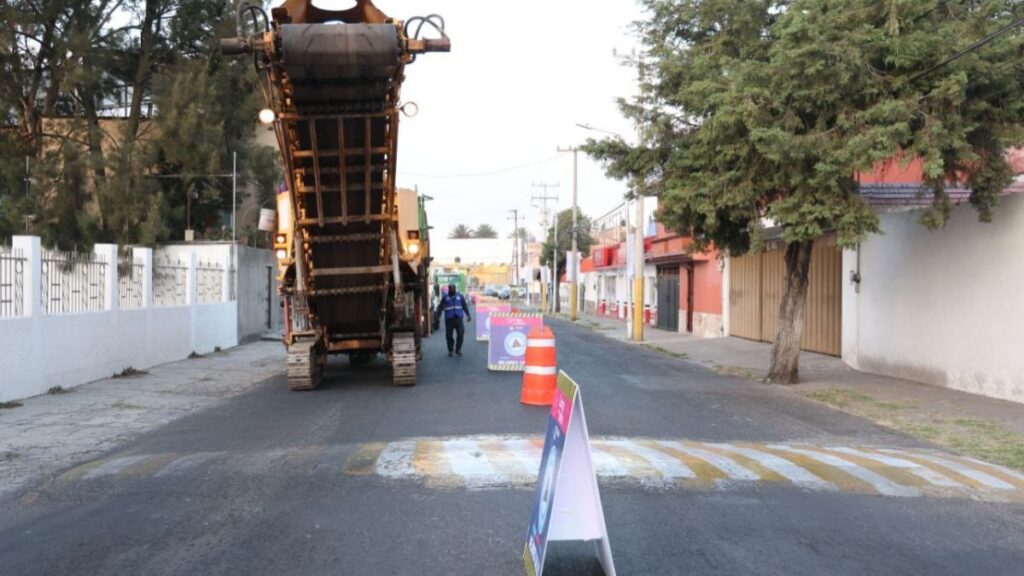 Inician obras en calles de colonia Humboldt, Puebla, con inversión de 64.8 MDP