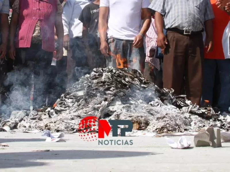 Vinculan a proceso a Eloísa por hurtar y quemar boletas electorales en Juan N. Méndez