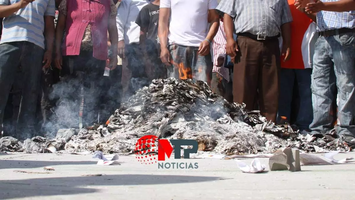 Vinculan a proceso a Eloísa por hurtar y quemar boletas electorales en Juan N. Méndez