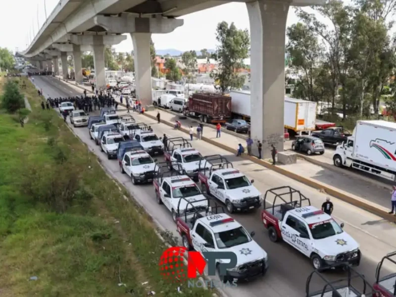reabren la autopista México-Puebla tras 3 horas de bloqueo