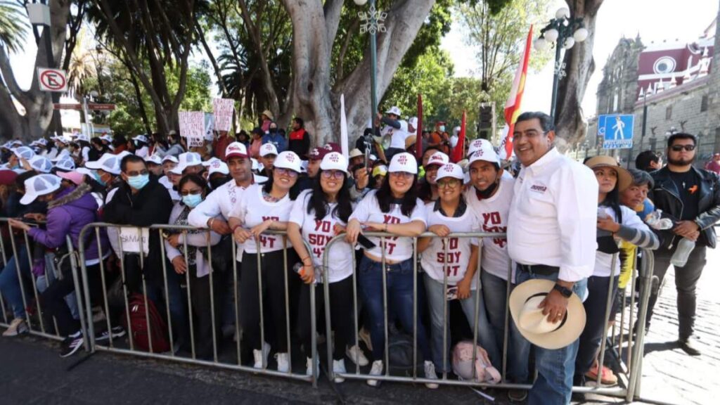 Quienes critican marcha de la 4T están en contra del proyecto de AMLO: Sergio Salomón