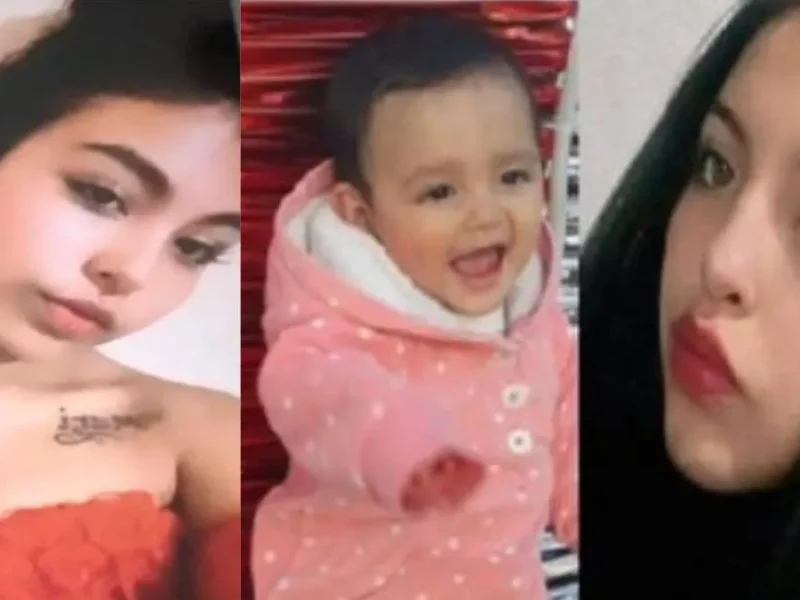 Bebé desaparece junto con dos hermanas adolescentes en Puebla