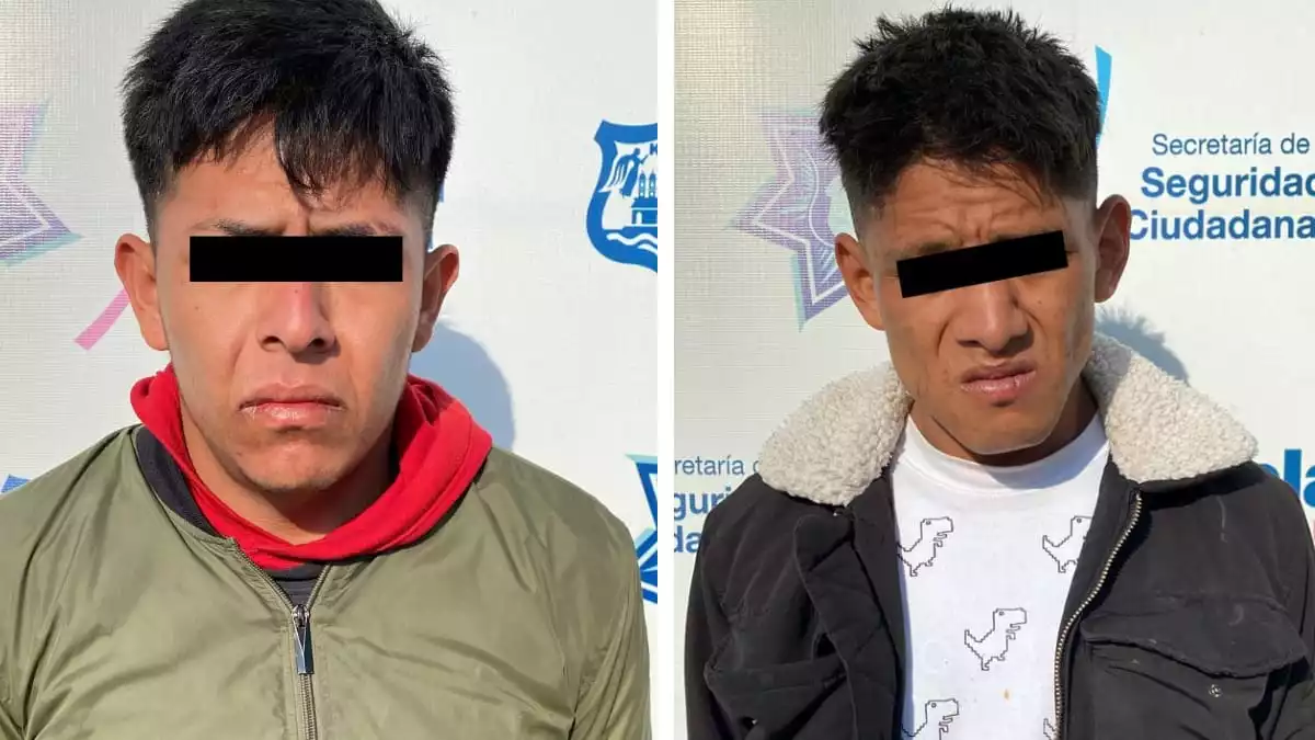 Caen dos de la banda de 'Los Clavijero', por robo de vehículo en Puebla