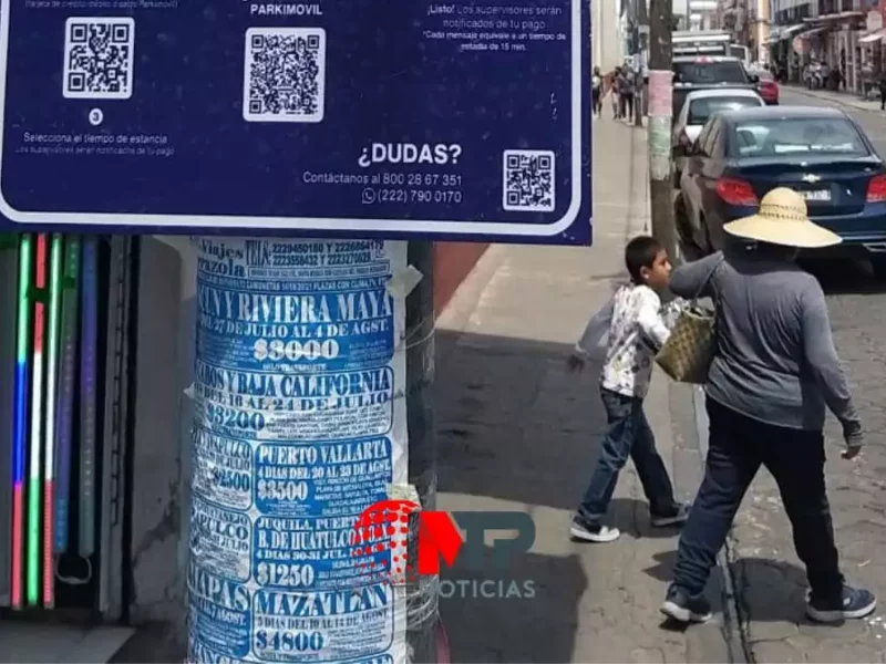 Cobro de primera hora de parquímetros en Puebla rompe récord en recaudación