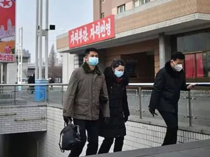 Corea del Norte ordena confinamiento por enfermedades respiratorias