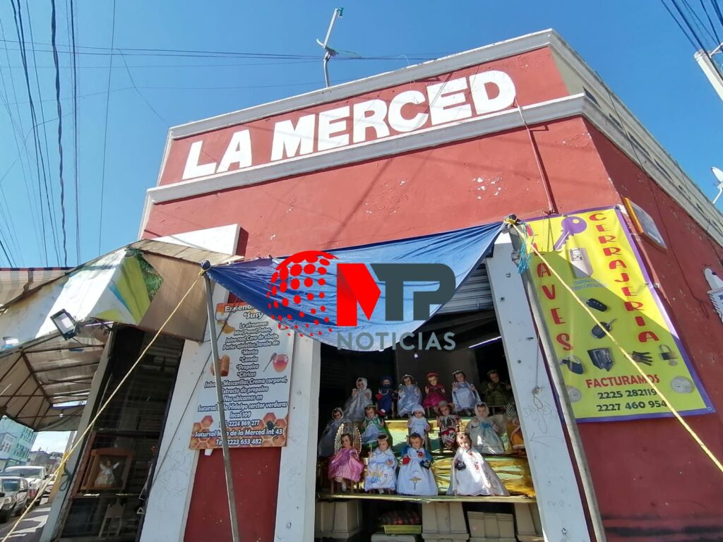 En el mercado de La Merced en la ciudad de Puebla encontrarás a María del Carmen García Rivera conocida como 'La Comadre'