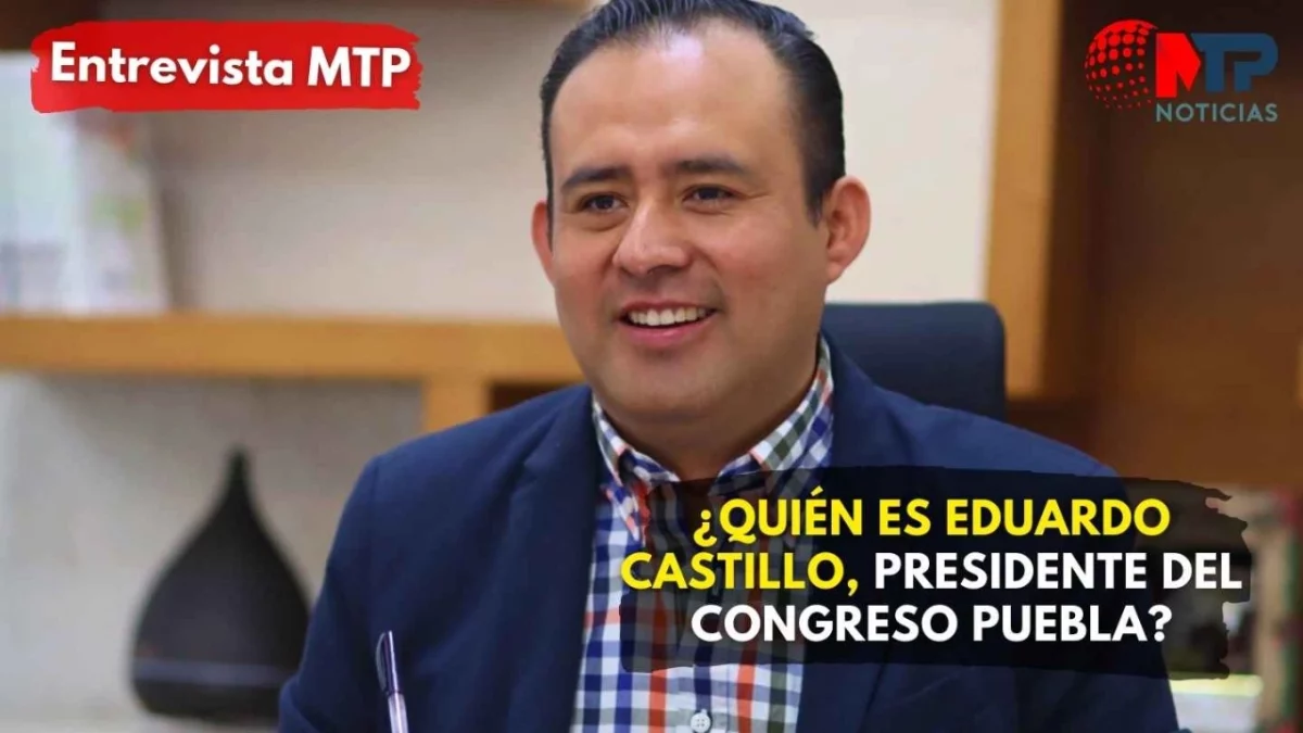 Eduardo Castillo el hijo de un migrante que hoy es presidente del Congreso Puebla