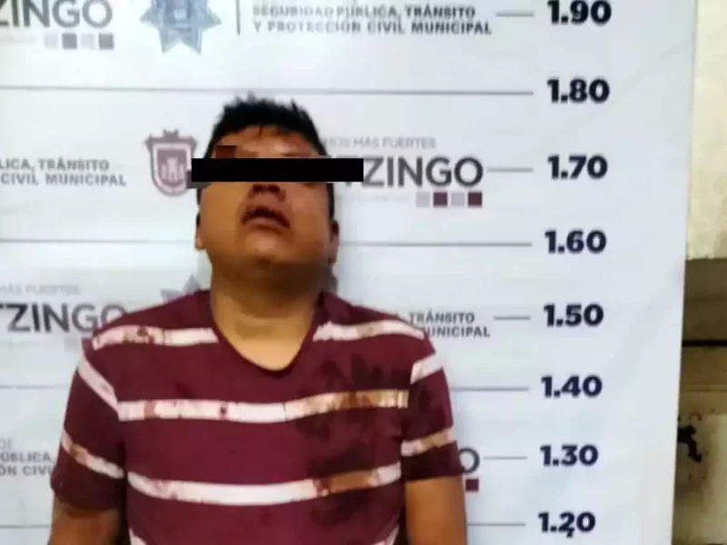 Él es Sergio, acusado de matar a un hombre durante bautizo en Huejotzingo