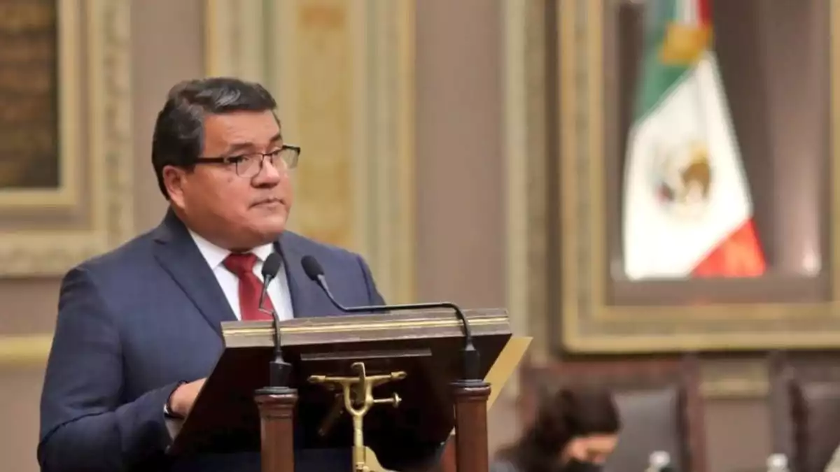 Está garantizada estabilidad y gobernabilidad en Puebla Julio Huerta, durante su comparecencia