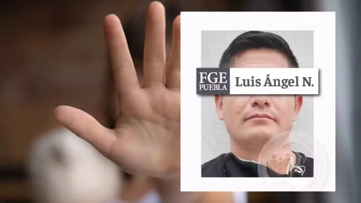 Luis Ángel abusa sexualmente de la pequeña hija de su amigo en Puebla; ya fue detenido