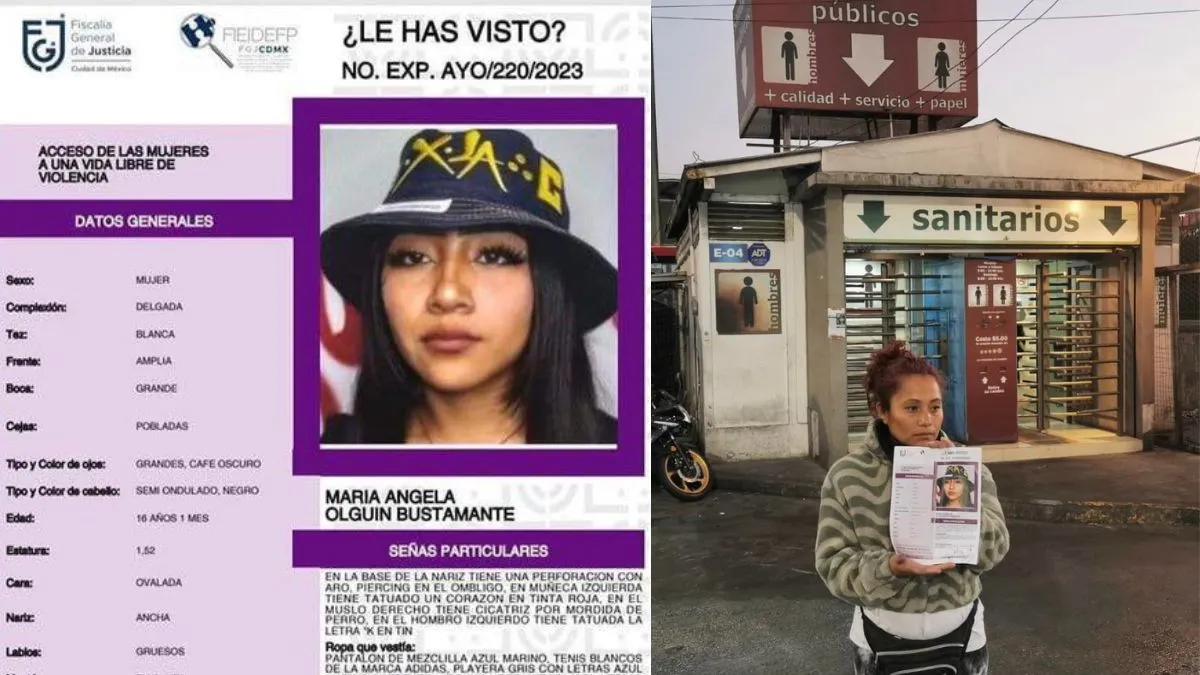 María Ángela desaparece en el paradero del Metro Indios Verdes