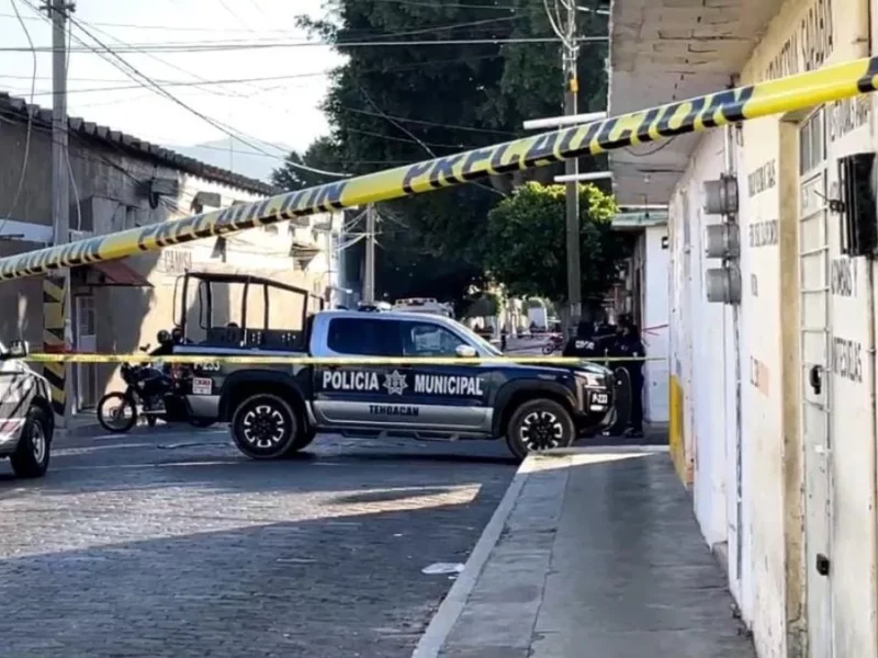 Matan a policía municipal en Tehuacán