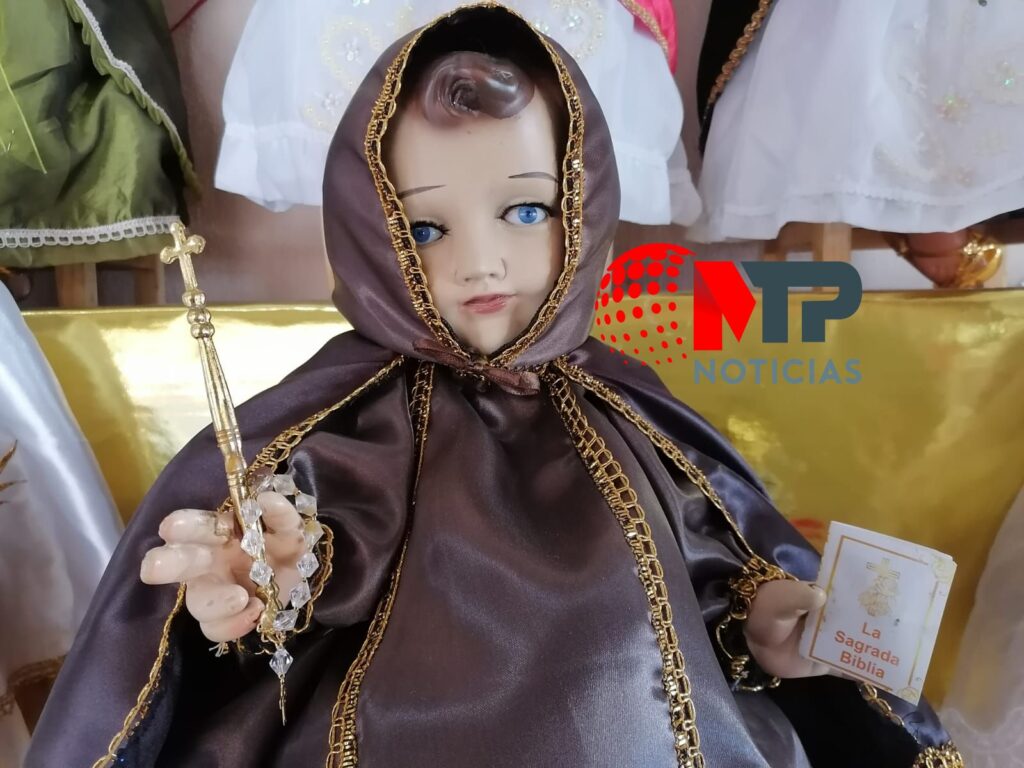 Niño Dios de María del Carmen en el mercado La Merced