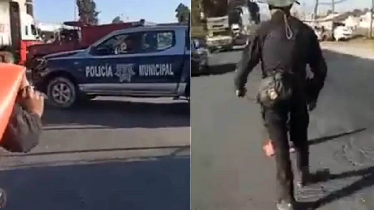 Policías extorsionan a automovilistas en Texmelucan