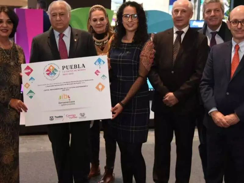 Puebla es oficialmente capital iberoamericana de la cultura gastronómica