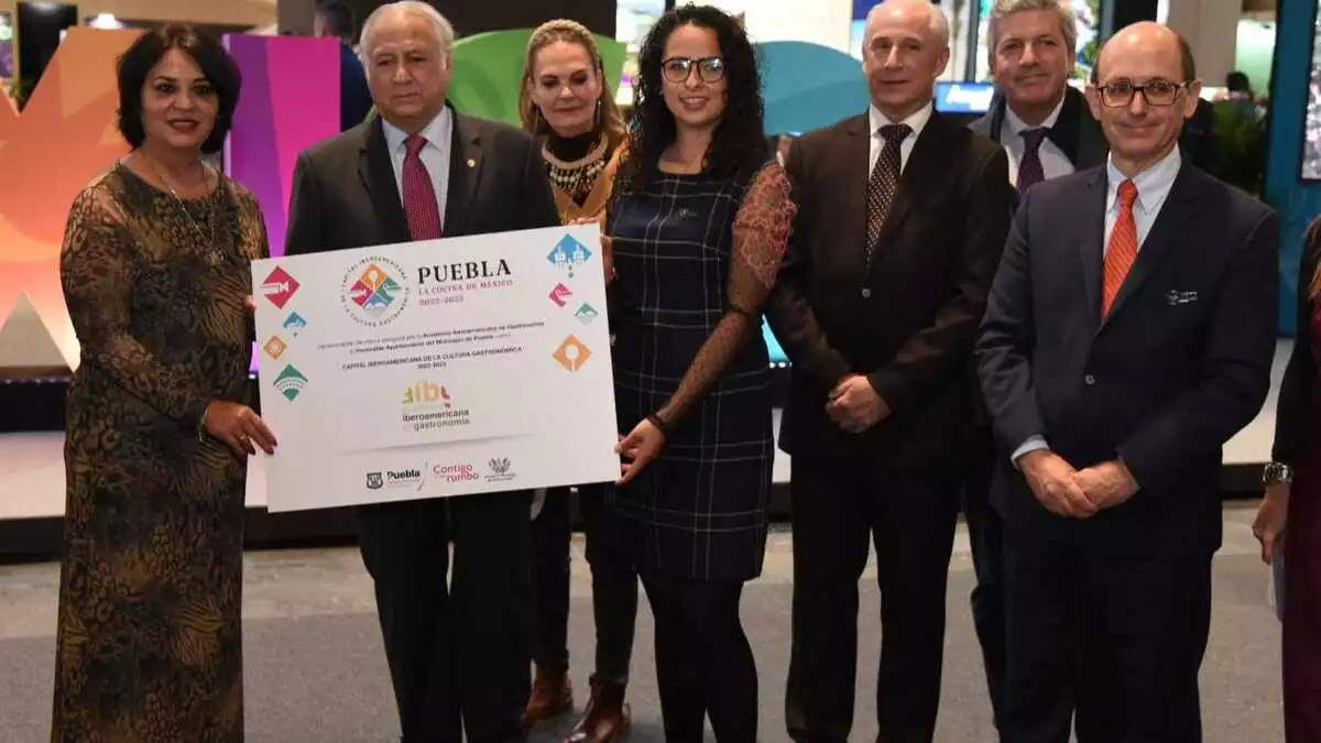 Puebla es oficialmente capital iberoamericana de la cultura gastronómica