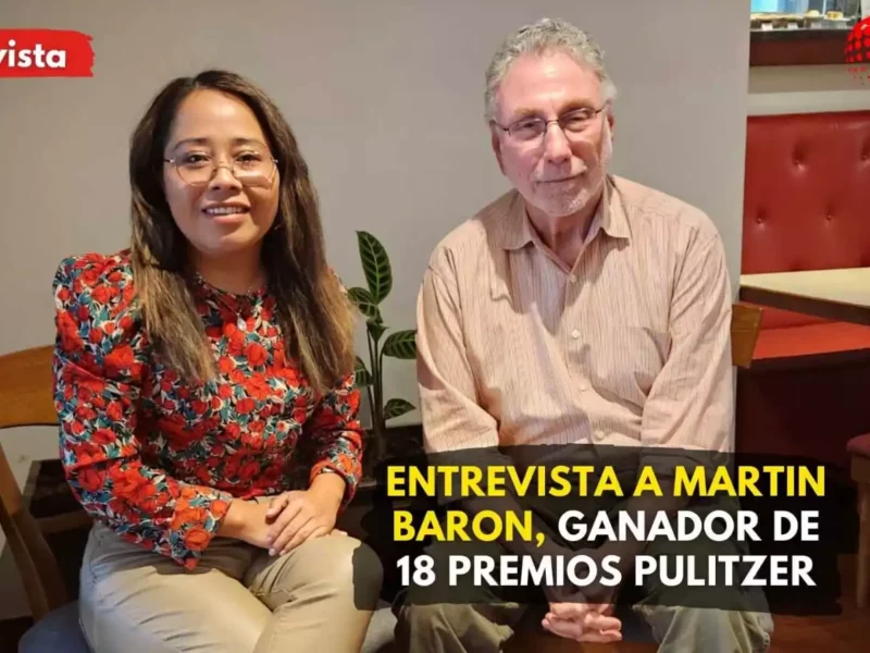 Entrevista a Martin Baron, ganador de 18 Pulitzer