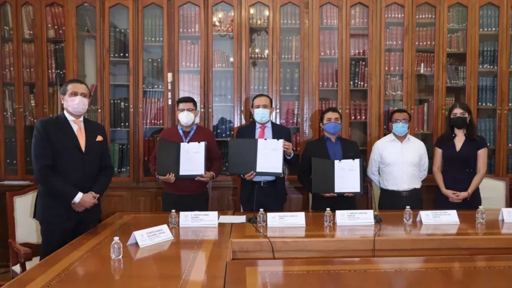 Se firman convenios entre el Congreso de Puebla y Universidades