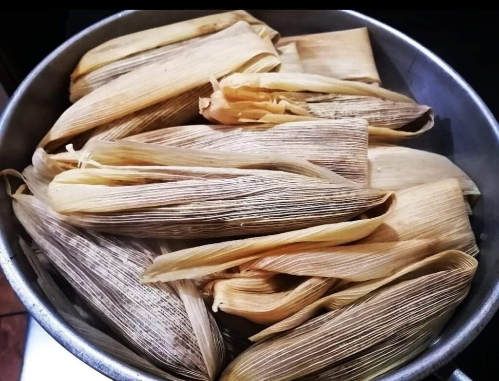 Tamales para dia de la Candelaria