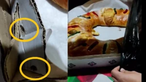 ¡Sorpresa! Cucarachas vivas llevaba rosca de reyes de famosa panadería en Puebla