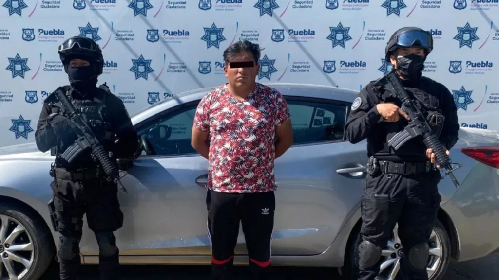 Cae 'El Muppet', integrante de 'Los Xanes', banda dedicada al robo de negocio en Puebla