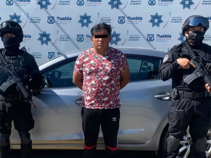 Cae 'El Muppet', integrante de 'Los Xanes', banda dedicada al robo de negocio en Puebla