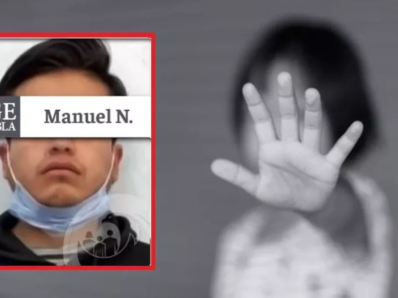Detienen a Manuel, abusó sexualmente de su hermana de 11 años en Puebla